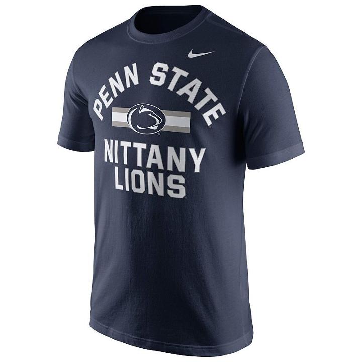 Men's Nike Penn State Nittany Lions Stadium First Stripe Tee, Size: Medium, Blue