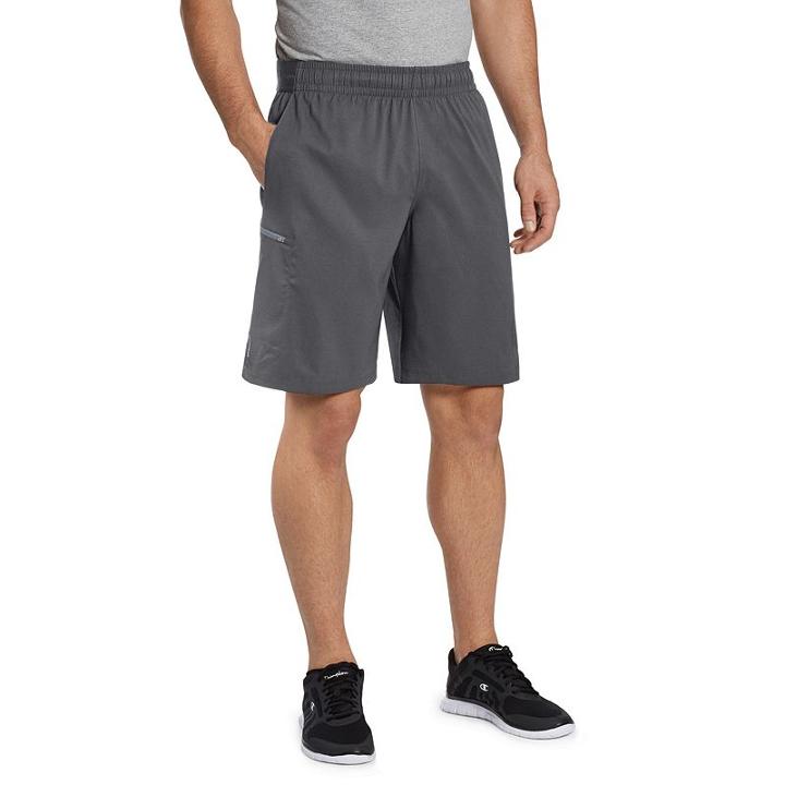 Men's Champion Hybrid Shorts, Size: Small, Med Grey