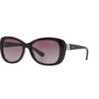 Vogue Vo2943s 55mm Timeless Butterfly Gradient Sunglasses With Swarovski Elements, Women's, Med Purple