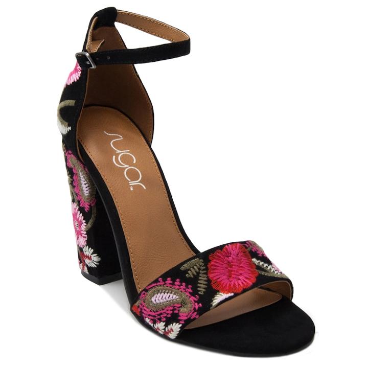 Sugar Slick Women's High Heel Sandals, Size: Medium (8), Oxford