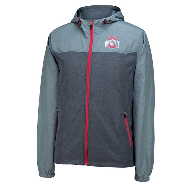 Men's Ohio State Buckeyes Early Season Jacket, Size: Xxl, White Oth
