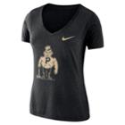 Women's Nike Purdue Boilermakers Vault Tee, Size: Xxl, Black