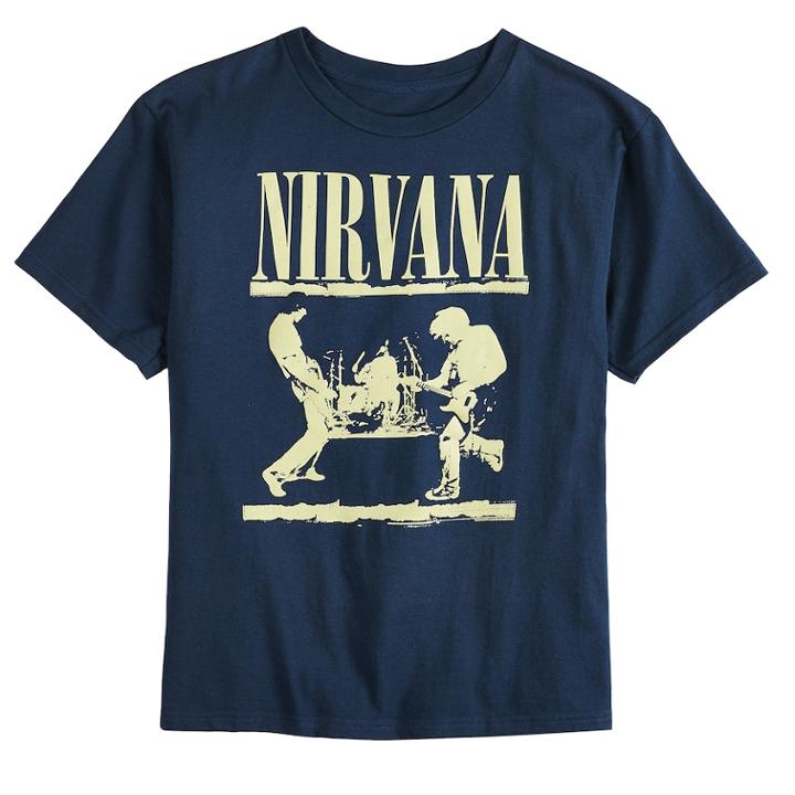 Boys 8-20 Nirvana Tee, Size: Xl, Blue (navy)