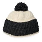 Women's Sijjl Colorblock Wool Pom-pom Beanie, Multicolor
