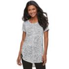 Women's Apt. 9&reg; Essential High-low Tunic, Size: Small, Natural