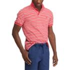 Big & Tall Chaps Coolmax Classic-fit Striped Performance Polo, Men's, Size: 2xb, Red