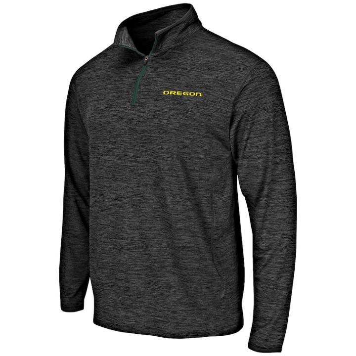 Men's Oregon Ducks Action Pass Pullover, Size: Large, Grey