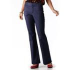 Women's Gloria Vanderbilt Charlene Comfort Waist Dress Pants, Size: 14 Short, Blue
