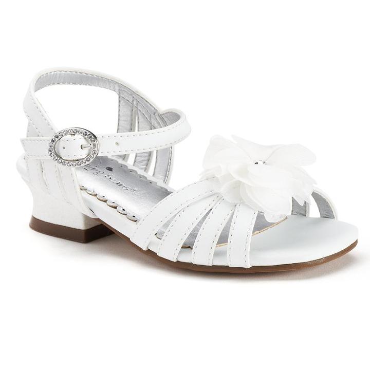 Jumping Beans&reg; Toddler Girls' Dress Sandals, Girl's, Size: 6 T, White
