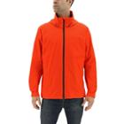 Men's Adidas Wandertag Climaproof Hooded Rain Jacket, Size: Small, Red