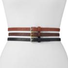 Women's Sonoma Goods For Life&trade; 3-for-1 Belt Set, Size: Large, Oxford