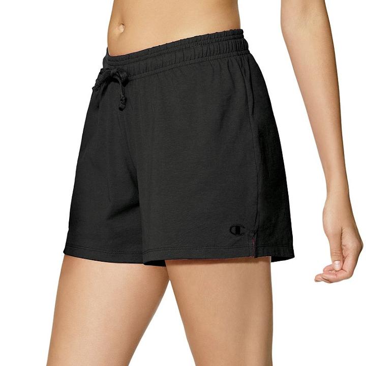 Women's Champion Workout Shorts, Size: Small, Black