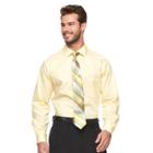 Big & Tall Van Heusen Flex-collar Dress Shirt, Men's, Size: 18 34/5b, Yellow Oth