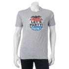 Men's Let's Party! Like It's 1776 Tee, Size: Xxl, Med Grey