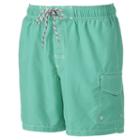 Big & Tall Sonoma Goods For Life&trade; Microfiber Swim Trunks, Men's, Size: 2xb, Lt Green