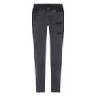 Girls 7-16 Levi's 710 Super Skinny Fit Black Jeans, Size: 12, Grey (charcoal)