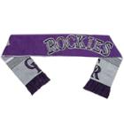 Adult Forever Collectibles Colorado Rockies Reversible Scarf, Blue