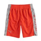 Boys 4-7 Puma Colorblocked Performance Shorts, Size: 5, Dark Red
