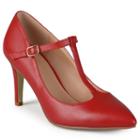 Journee Collection Dream Women's High Heels, Girl's, Size: Medium (9), Red