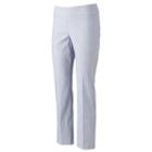 Petite Dana Buchman Slimming Solution Classic Fit Dress Pants, Women's, Size: M Petite, Oxford