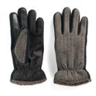 Men's Isotoner Woven Smartouch&reg; Gloves, Size: Large, Med Green