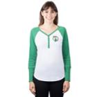 Women's Boston Celtics Raglan Tee, Size: Medium, White