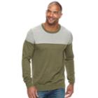 Big & Tall Sonoma Goods For Life&trade; Classic-fit Coolmax Crewneck Sweater, Men's, Size: Xxl Tall, Dark Green
