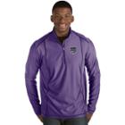 Men's Antigua Sacramento Kings Tempo Quarter-zip Pullover, Size: Large, Drk Purple