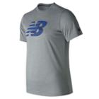 Men's New Balance Heather Graphic Tee, Size: Xl, Grey Other