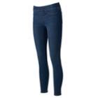 Women's Lc Lauren Conrad Pull-on Skinny Ankle Jeggings, Size: 12, Blue