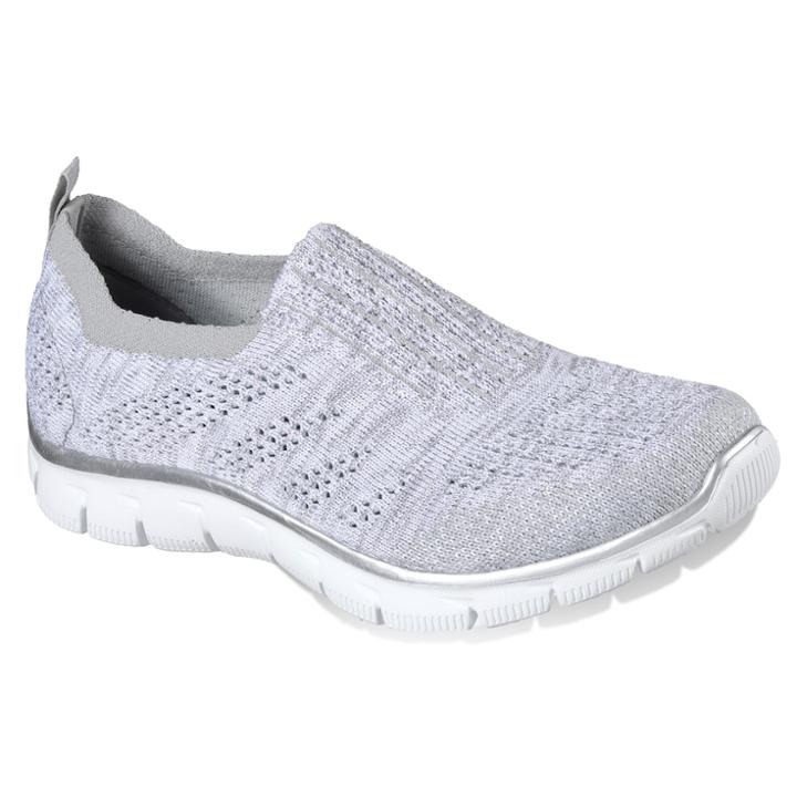 Skechers Relaxed Fit Empire Stretch Knit Gore Collar Women's Slip On Shoes, Size: 7, Brt Orange