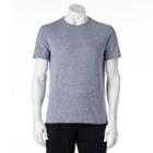 Men's Apt. 9&reg; Modern-fit Snow Heather Tee, Size: Xl, Blue