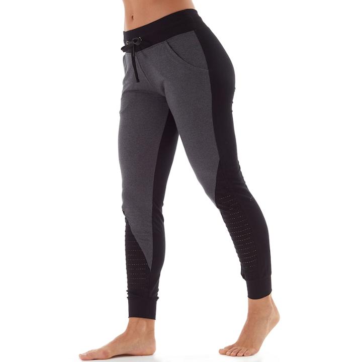 Women's Balance Collection Juniper Skinny Jogger Pants, Size: Large, Med Grey