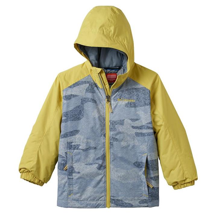 Boys 4-7 Columbia Outgrown Thermal Coil Hooded Jacket, Boy's, Size: 6-7, Dark Grey