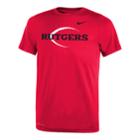 Boys 8-20 Nike Rutgers Scarlet Knights Legend Icon Tee, Size: L 14-16, Red