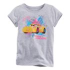 Disney / Pixar Cars 3 Girls 4-7 Cruz Ramirez Cruz Control Tee By Jumping Beans&reg;, Size: 5, Light Grey