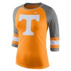 Women's Nike Tennessee Volunteers Striped Sleeve Tee, Size: Xl, Orange