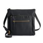 Sonoma Goods For Life&trade; Dina Cobblestone Crossbody, Women's, Black