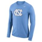 Men's Nike North Carolina Tar Heels Dri-fit Logo Tee, Size: Small, Blue