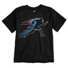 Boys 8-20 Tek Gear&reg; Football Player Tee, Size: Small, Black