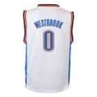 Boys 8-20 Oklahoma City Thunder Russell Westbrook Replica Jersey, Size: S 8, White