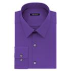Men's Van Heusen Slim-fit Flex Collar Stretch Dress Shirt, Size: 17.5 36/37, Purple Oth
