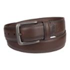 Men's Columbia Feather-edge Stretch Belt, Size: Large, Brown