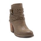 Sugar Poppies Women's Ankle Boots, Size: Medium (8.5), Beig/green (beig/khaki)