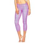 Women's Colosseum Omni Capri Workout Leggings, Size: Xl, Brt Pink