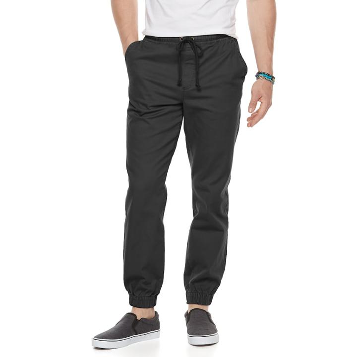Men's Urban Pipeline&reg; Maxflex Twill Jogger Pants, Size: Small, Black