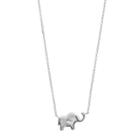 Love This Life Sterling Silver Elephant Necklace, Women's