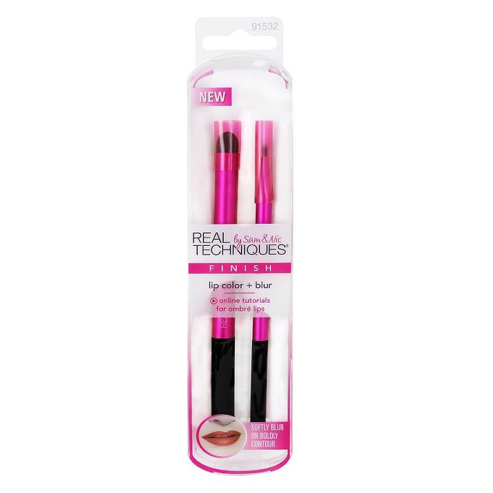 Real Techniques 2-pc. Lip Color & Blur Brush Set, Multicolor