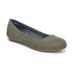 Dr. Scholl's Friendly 2 Women's Ballet Flats, Size: 6 Wide, Green