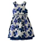 Girls 4-6x Blueberi Boulevard Floral Sundress, Girl's, Size: 6x, White